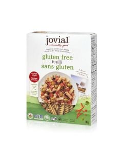 Pâte fusilli riz brun sans gluten biologique
