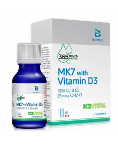 Vitamine MK7 avec D3 - Os et dents