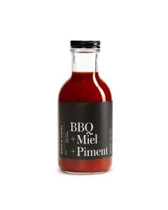 Sauce BBQ Miel à l'ail fumée