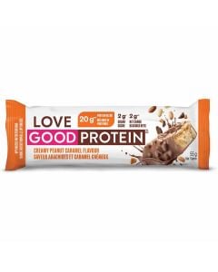 Barre nutritionnelle optimisée saveur arachides et caramel crémeux