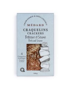 Beet and Sesame Crackers