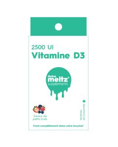 Vitamin D3 2500 UI Mixed Berry - Bones