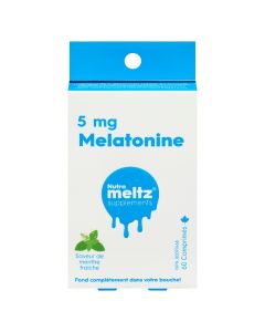 Mélatonine Max menthe fraiche 5 mg - Sommeil
