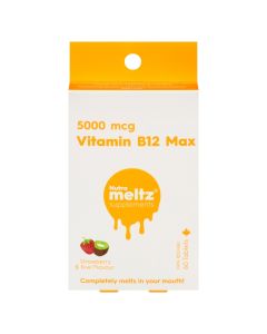 Vitamin B12 Max 5000 mcg Strawberry and Kiwi - Immunity