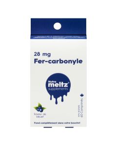 Fer-carbonyle 28mg bleuet - Sang