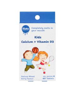 Kids Calcium and Vitamin D3 Mixed Berry - Bones