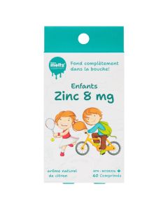 Zinc 8 mg pour enfants citron - Santé immunitaire
