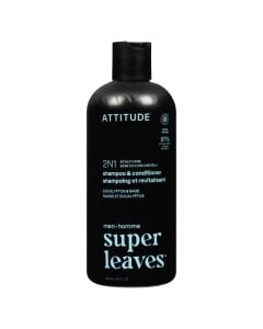 Super Leaves Men Sage and Eucalyptus Shampoo and Conditioner