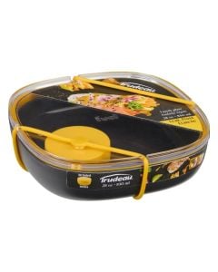 Assiette réutilisable grise 28 oz Fuel