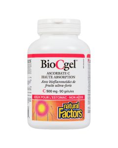 BioCgel Ascorbate C Haute Absorption 500 mg - Os et santé dentaire