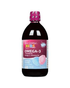 Kids Omega-3 + Vitamin D3 Cotton Candy