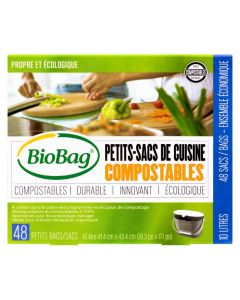 Small 10 Litre Compostable Kitchen Bags Value Pack