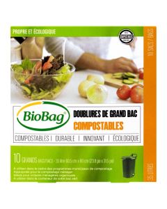 35 Liter Compostable Large Bags