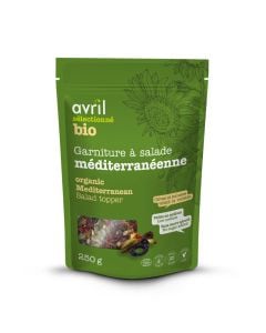 Garniture à salade méditerranéenne biologique