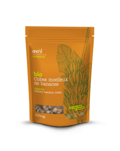 Cubes moelleux de bananes biologiques - Saveur Originale