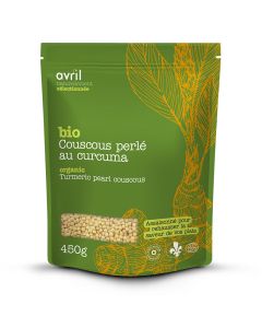 Couscous perlé au curcuma biologique