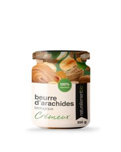 beurre d'arachides crémeux biologique