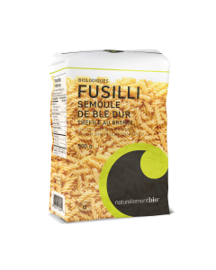 Organic Bronze Drawned Durum Wheat Semolina Fusilli