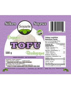 Tofu soyeux biologique - Nature