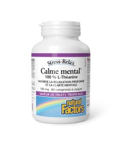 Calme mental L-Théanine 100 mg Stress Relax - Nervosité