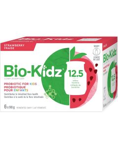 Bio-Kidz Probiotique Fraise à boire à base de lait fermenté
