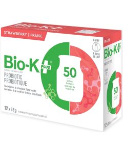 Strawberry Flavour Drinkable Fermented Milk Probiotic - Gut Health