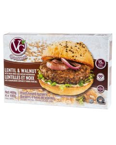 Lentil Walnut Plant-based Burger