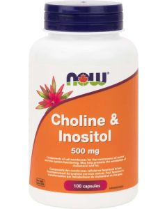 Vitamines - Choline et Inositol 500 mg