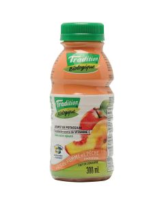 Jus biologique - Pomme et pêche
