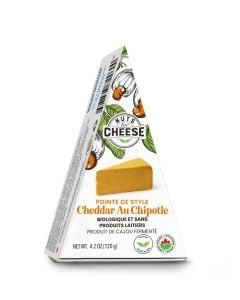Produit de cajou fermenté biologique - Style cheddar et chipotle