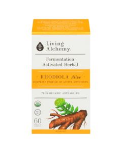 Organic Fermented Rhodiola 100 mg - Energy & Stamina