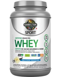Sport - Whey certifié de vaches nourries à l'herbe à la vanille