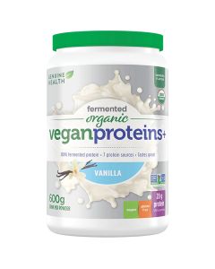Fermented Organic Vegan Proteins+ Vanilla 20 Servings