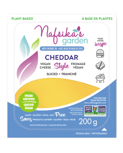 Fauxmage Style cheddar en tranches