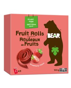 Rouleaux 100% fruits - Fraises
