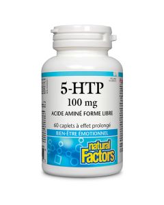 5-HTP 100 mg acide aminé forme libre - Bien-être émotionnel