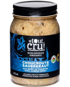 Choucroute biologique aux baies de genièvre - Légumes crus et fermentés