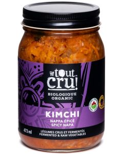 Kimchi biologique Nappa épicé - Légumes crus et fermentés