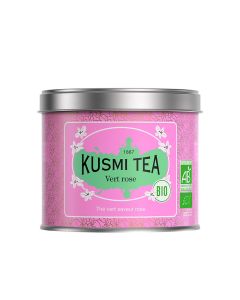 Thé vert à la rose biologique