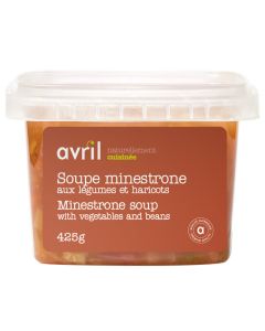 Soupe Minestrone - Légumes et haricots cannellini