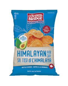 Croustilles huile d'avocat Sel rose de l'Himalaya 