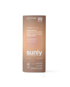 Bâton solaire minéral visage teinté FPS 30 - Sans odeur