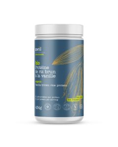 Protéine de riz brun biologique vanille 10 portions