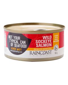 Saumon rouge sockeye en conserve sans peau ni arêtes