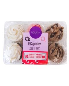 Cupcakes - Chocolate, vanilla & raspberry