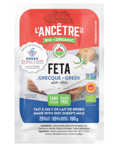 Feta lait Brebis grecque AOP biologique 25% 