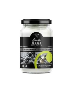 Huile de coco vierge biologique