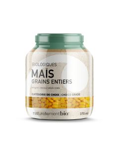 maïs à grains entiers biologiques