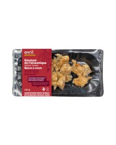 Salmon Nuggets with Steak Spices