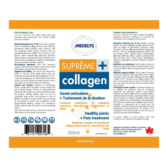 Collagène suprême + liquide